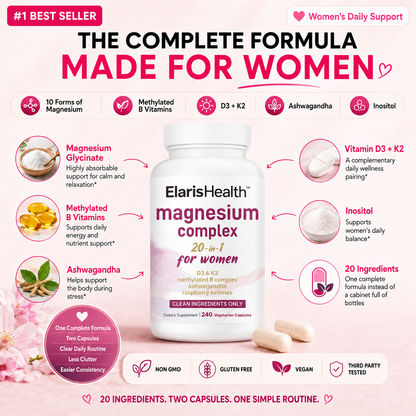 Elaris - 20 in 1 Magnesium Complex for Women