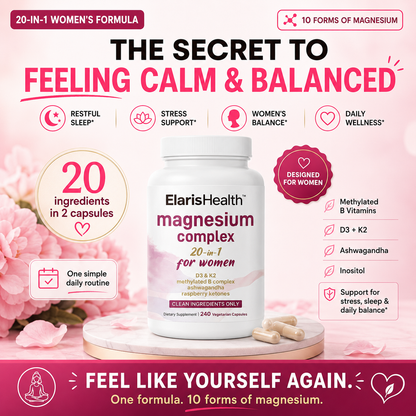 Elaris - 20 in 1 Magnesium Complex for Women