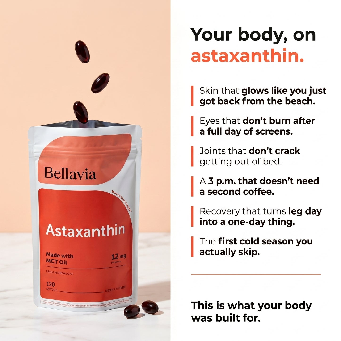 Bellavia Astaxanthin 12mg