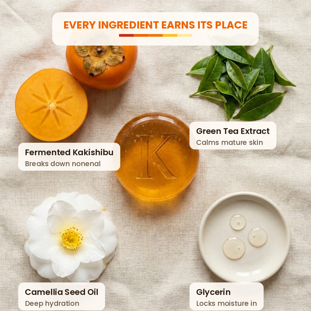 Kakiyu Persimmon Soap